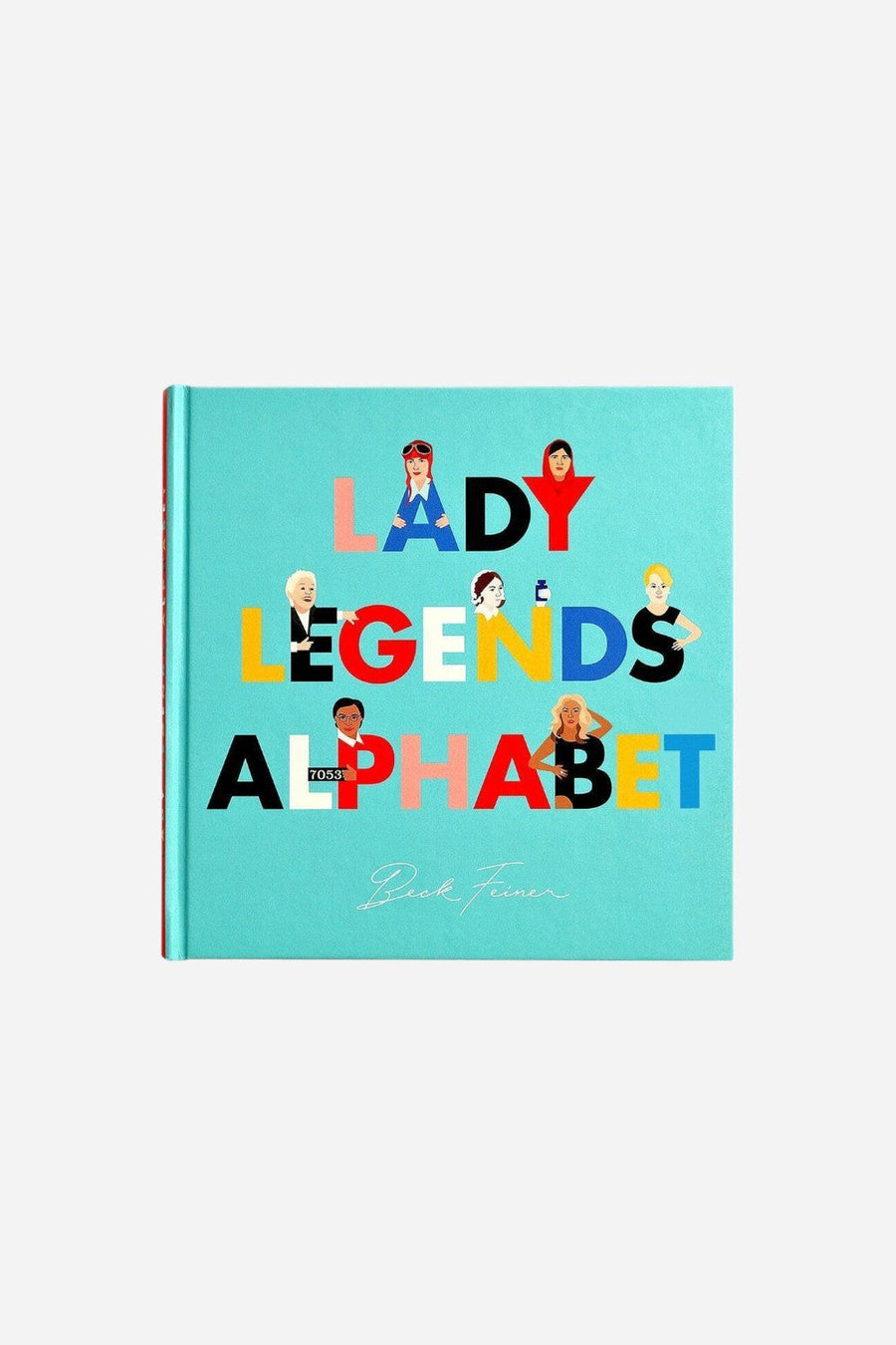 Lady Legends Alphabet Book – front view