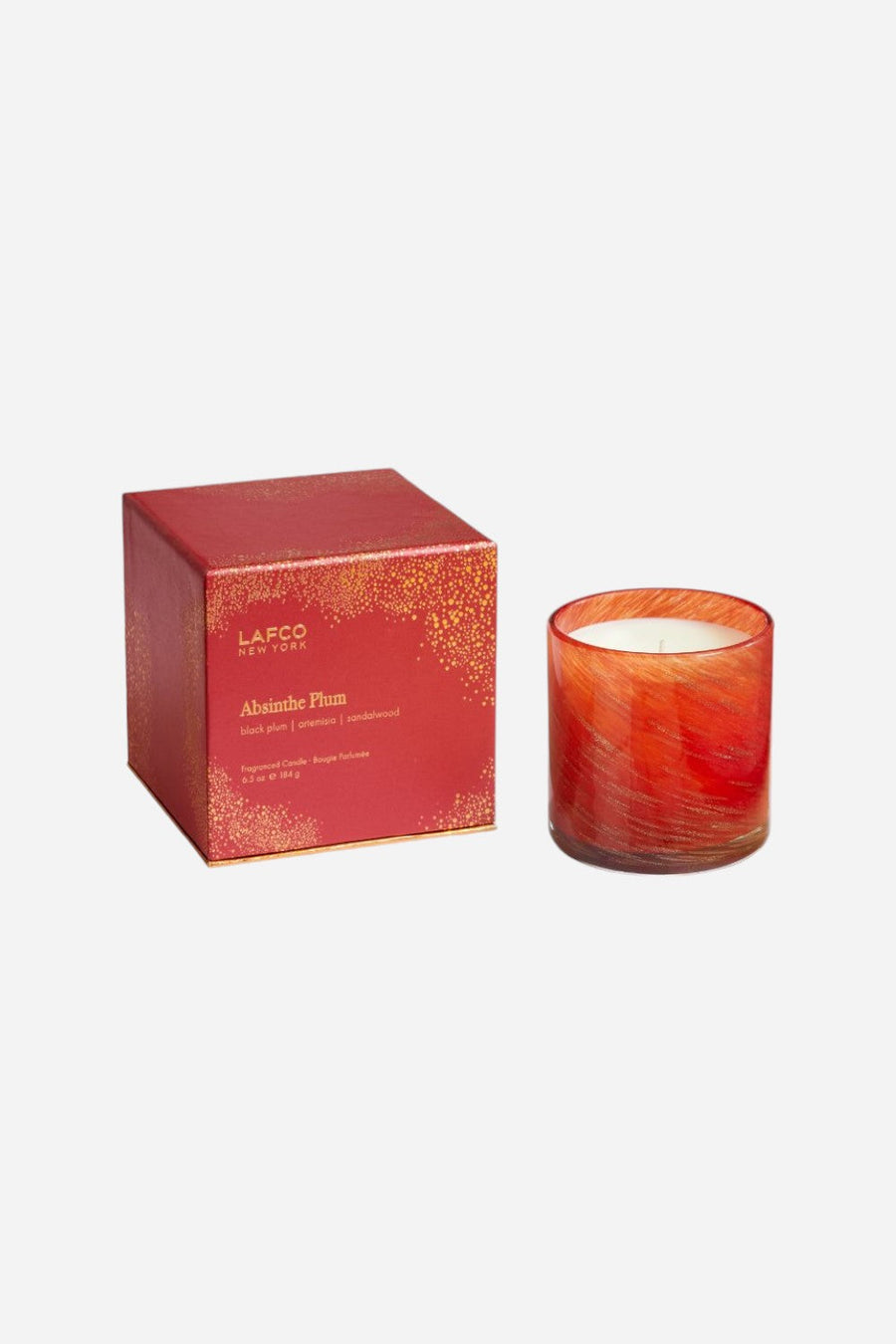 Lafco Absinthe Plum Classic Candle – back view