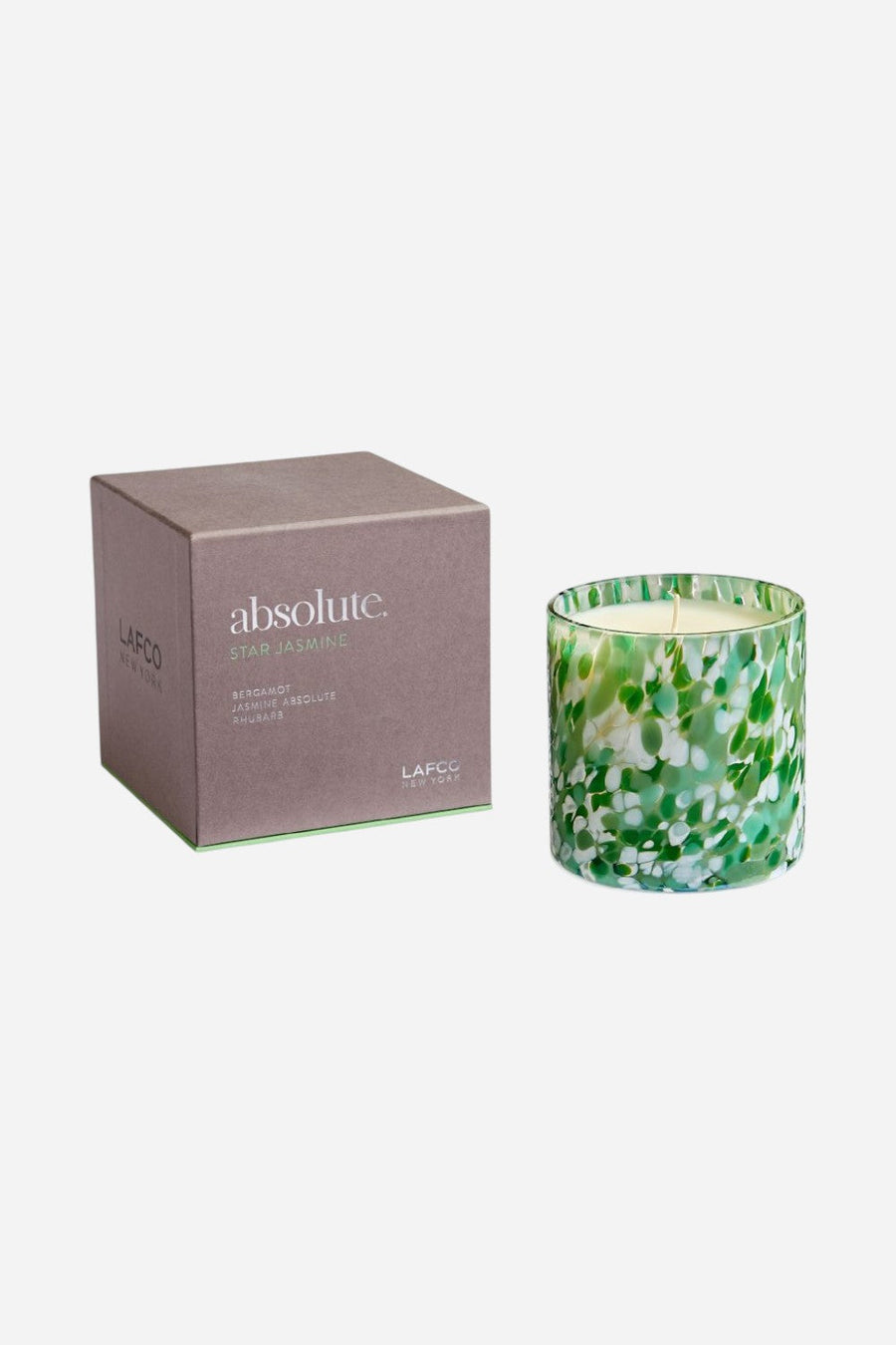 Lafco Absolute Star Jasmine Signature Candle – back view