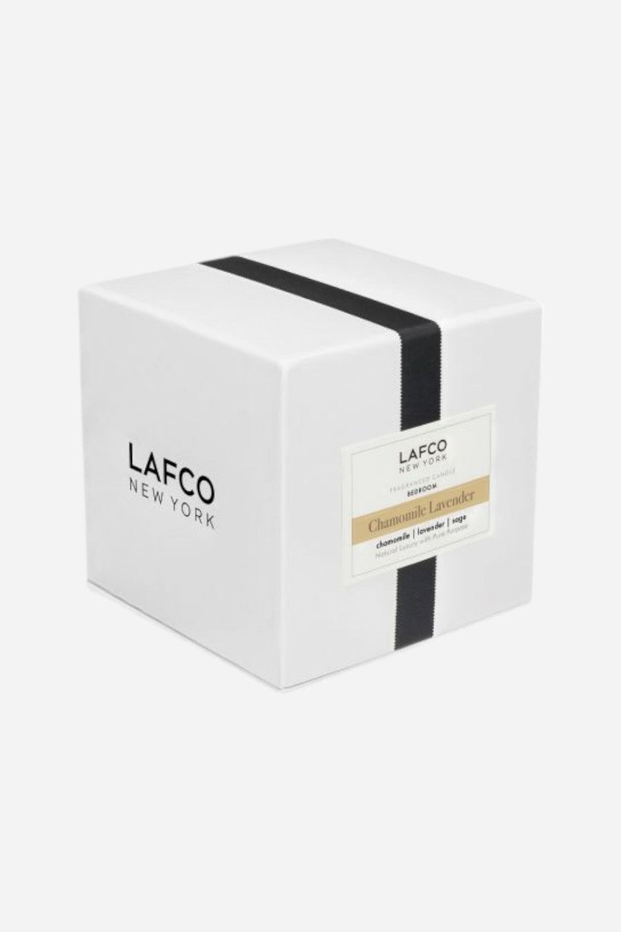 LAFCO Bedroom Chamomile Lavender 3-Wick Candle – back view