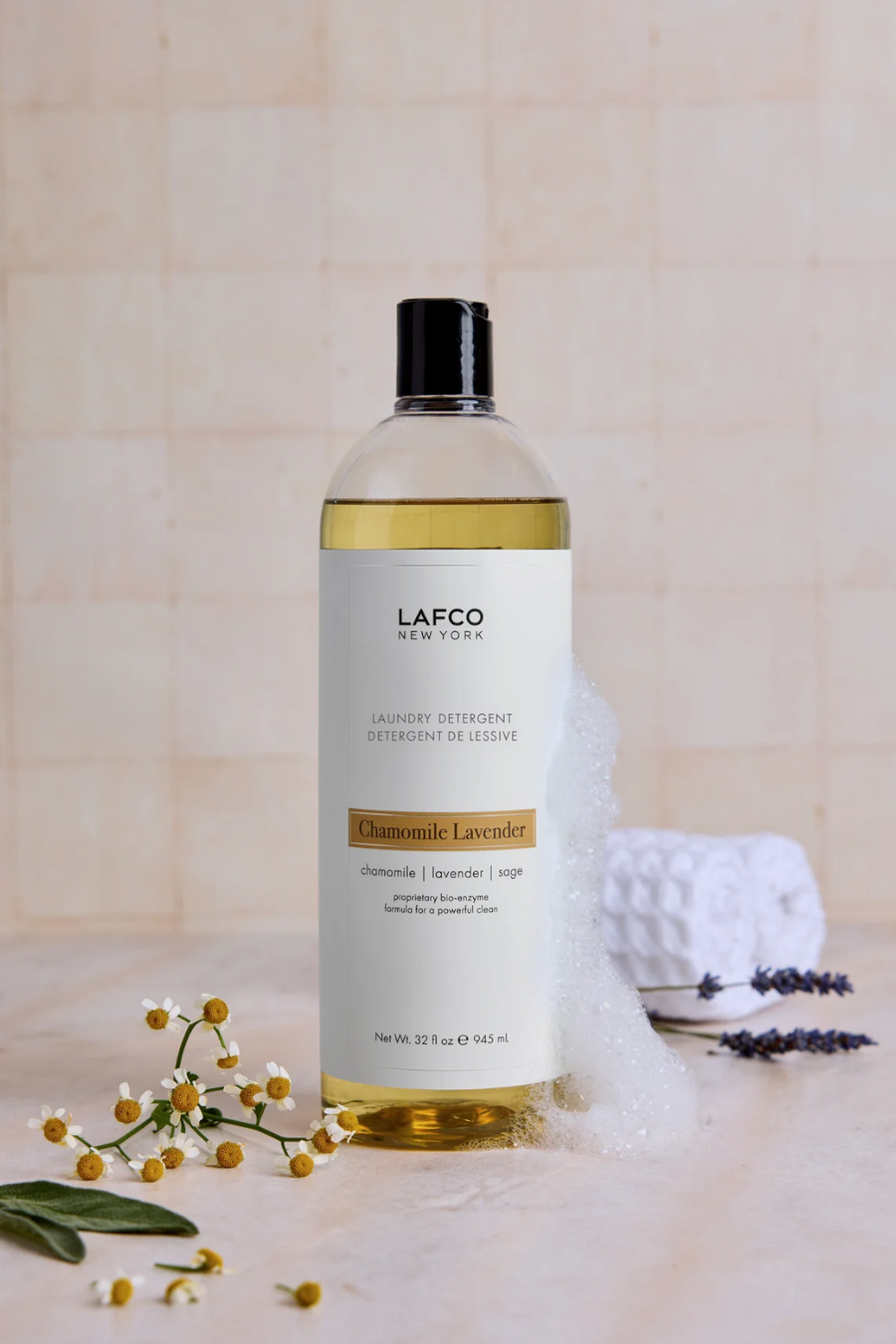 LAFCO Chamomile Lavender Laundry Detergent – back view