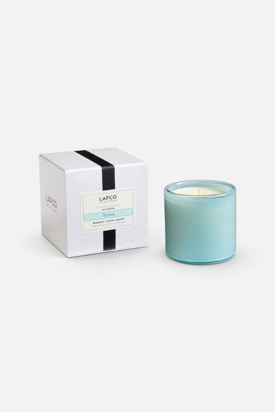 LAFCO Marine Signature Candle Bathroom – back view