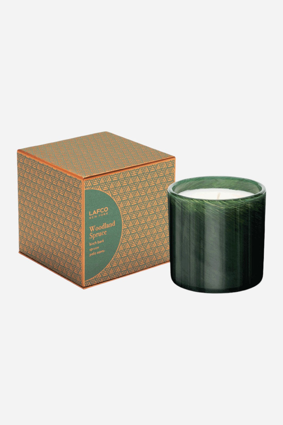 LAFCO Woodland Spruce Signature Candle 15.5oz – back view