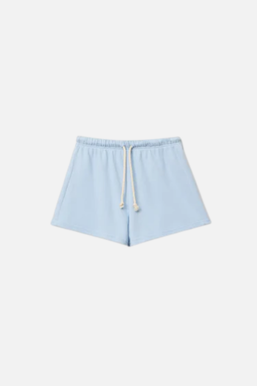 Perfect White Tee Layla Shorts in Powder Blue