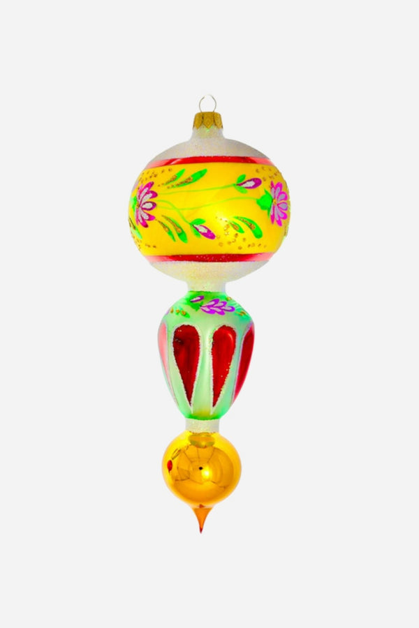 Lantern Light Ornament in Yellow