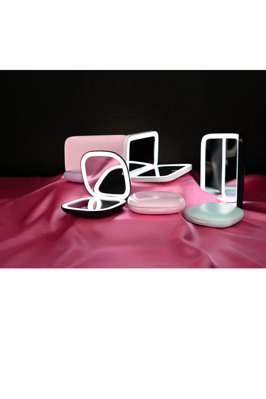 Large Compact Mirror – back view