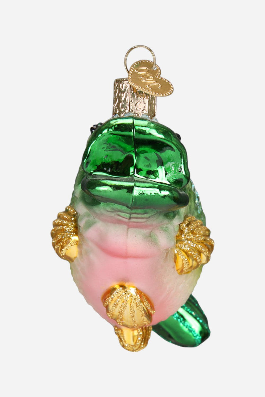 Largemouth Bass Ornament – back view