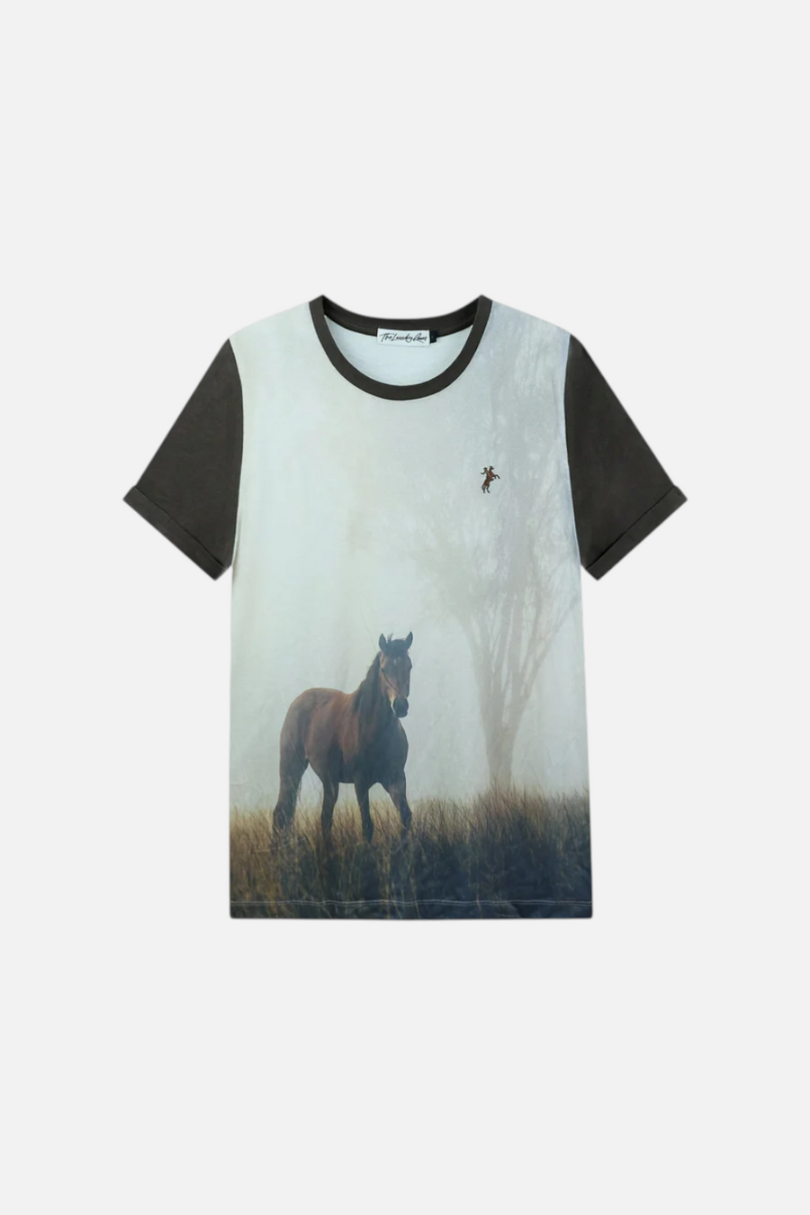 Laundry Room Women's Ranch Life Oversized Tee in White – front view