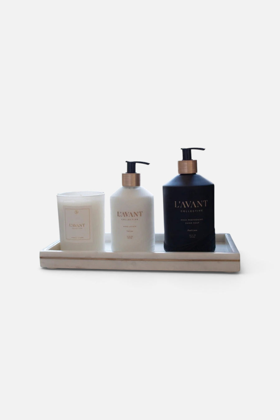 L'Avant Collective Inc. Fresh Linen Hand Lotion – flat lay