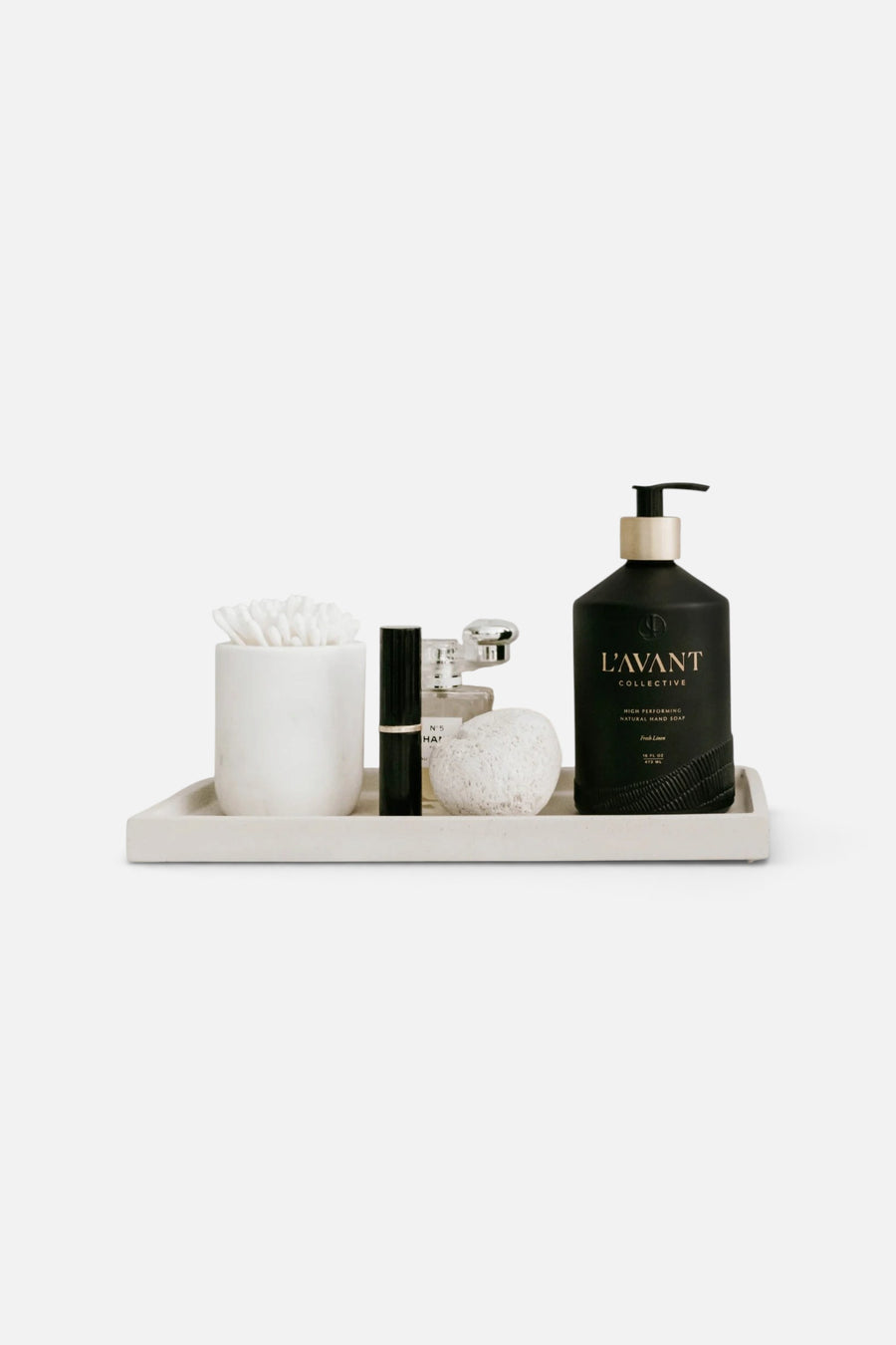 L'Avant Collective Inc. Fresh Linen Hand Soap – side view