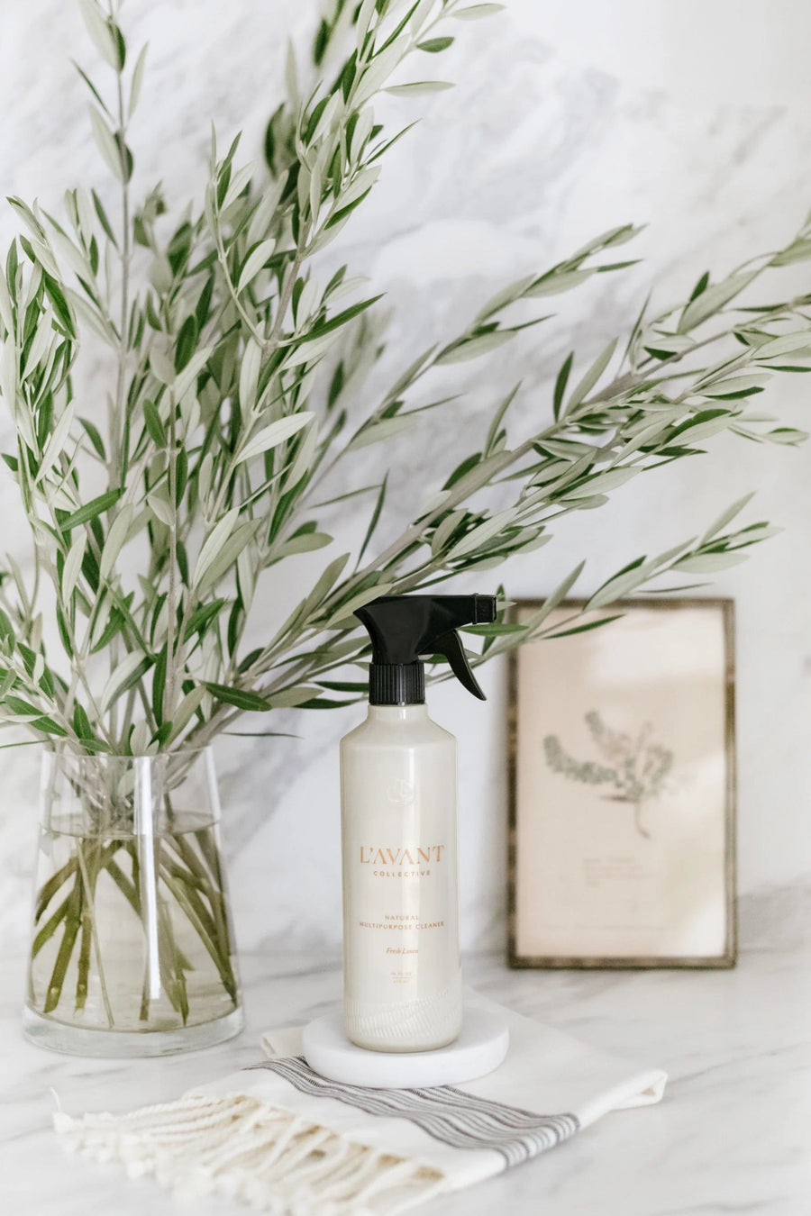 L'Avant Collective Inc. Multipurpose Cleaner Fresh Linen – side view