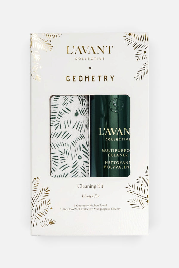 L'Avant Collective x Geometry Cleaning Kit in Winter Fir