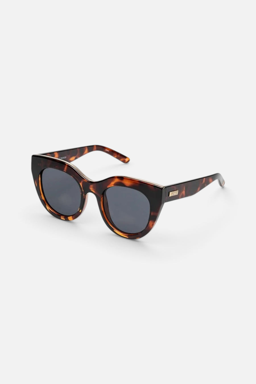 Le Specs Air Heart Sunglasses In Tort – front view