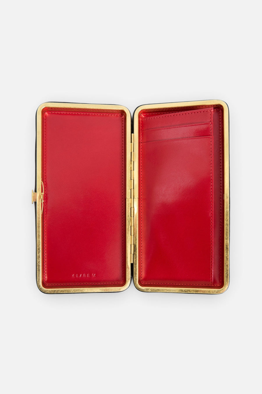 Le Tabac in Black Embossed Croco – side view