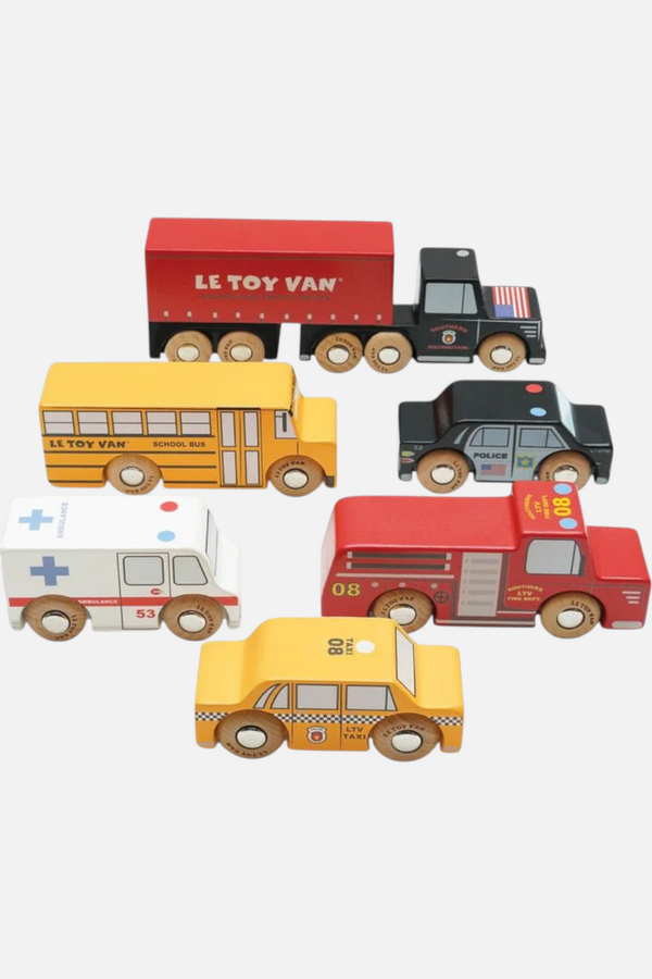 Le Toy Van New York Toy Car Set