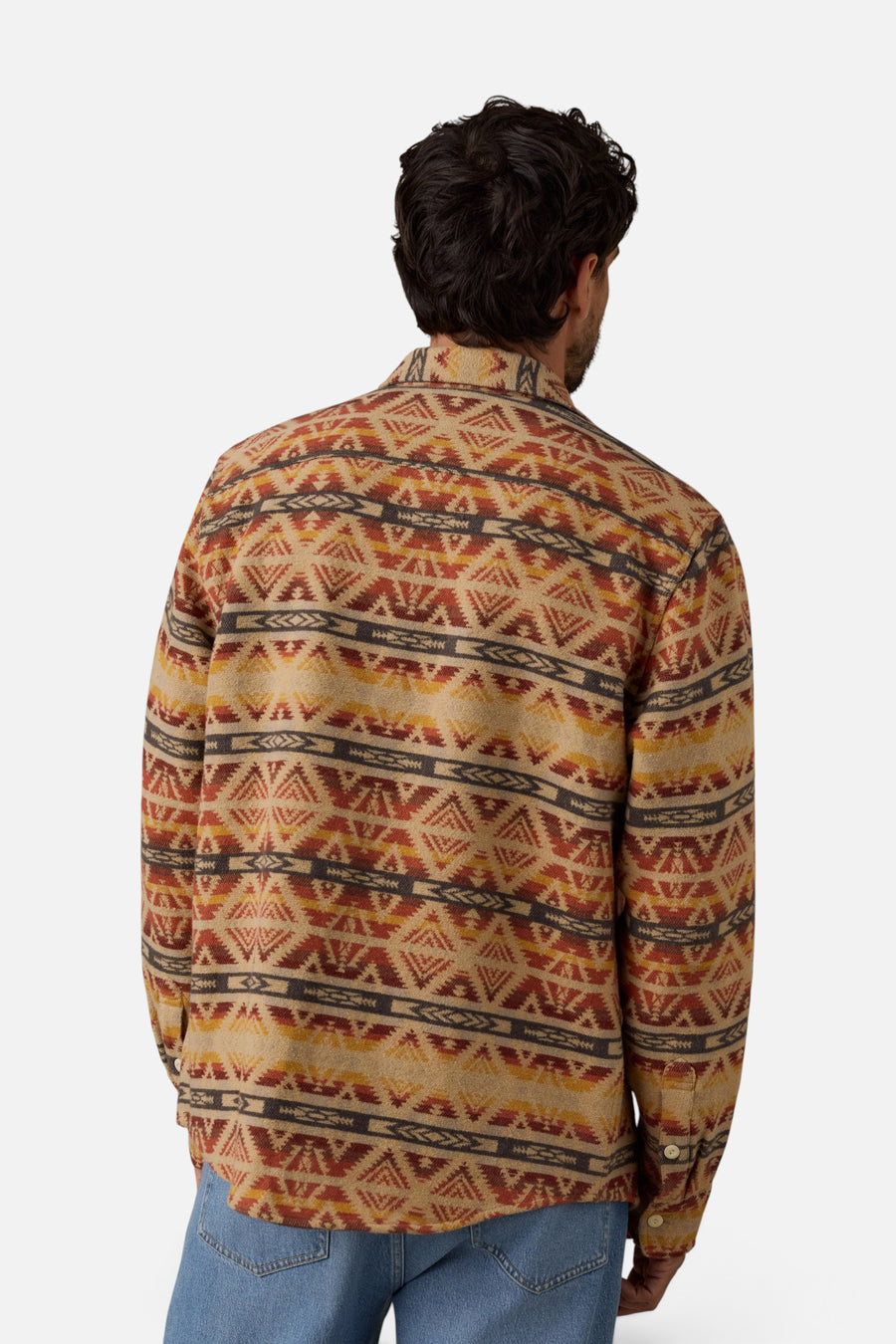 Lehi Canyon Overshirt in Uzumate – back view