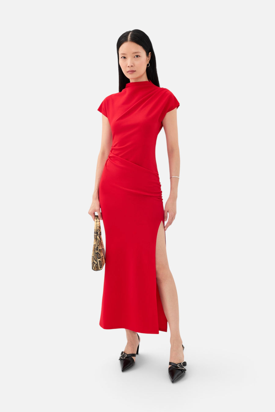Lennon Maxi Dress in Tomato – alternate