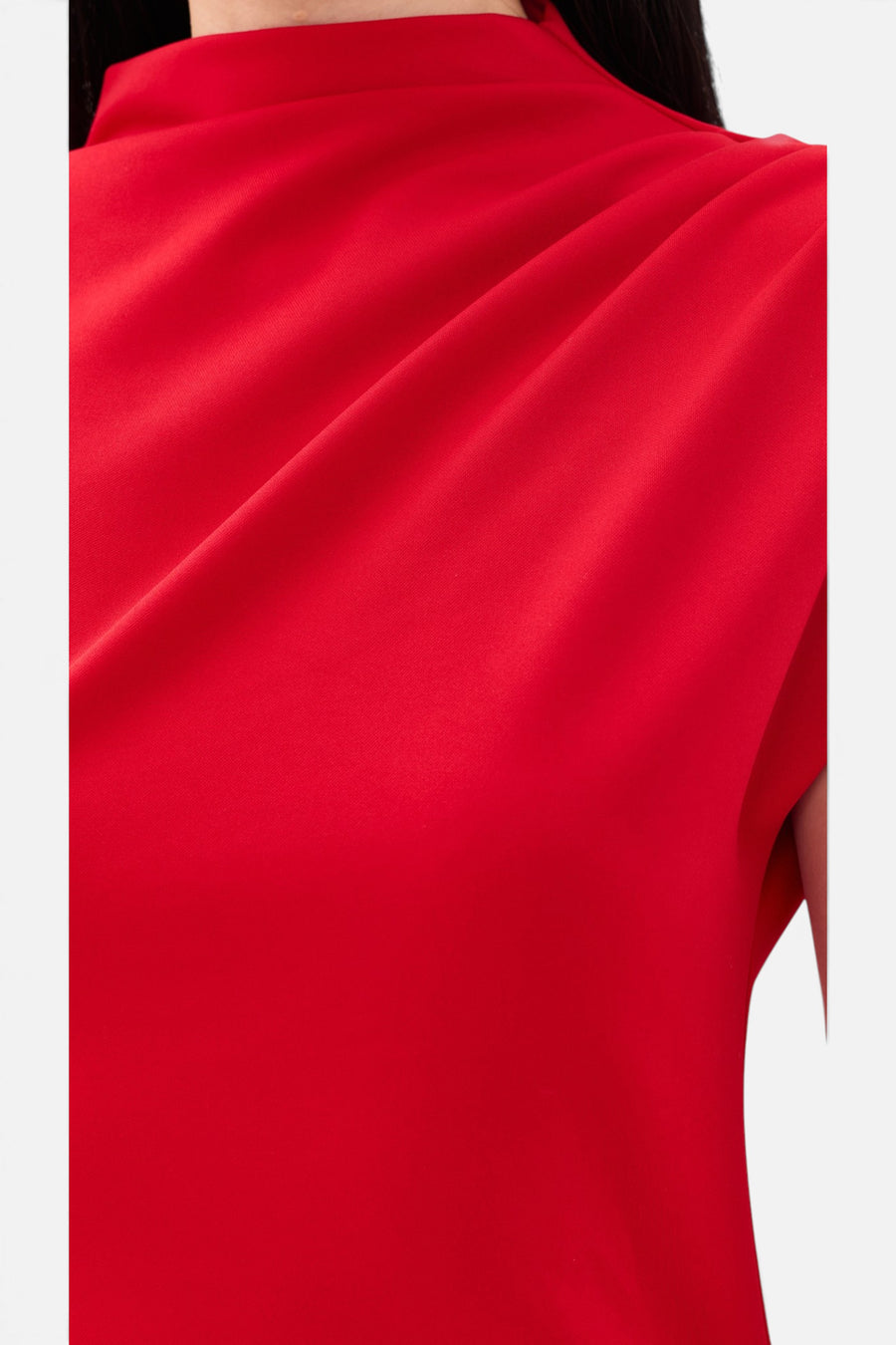 Lennon Maxi Dress in Tomato – detail