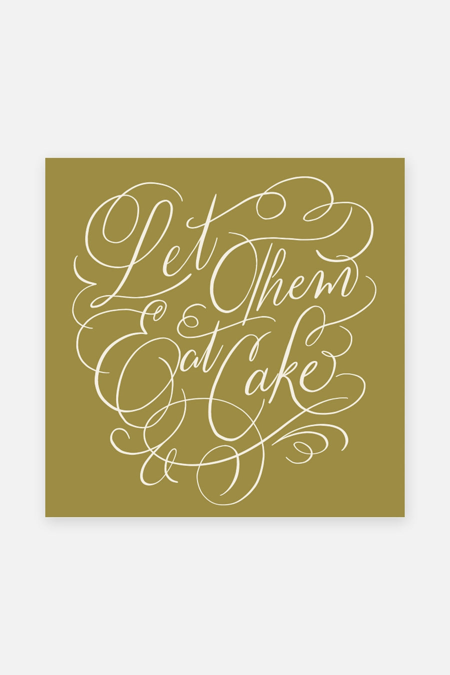 Let Them Eat Cake Cocktail Napkins - Set of 20 – lifestyle