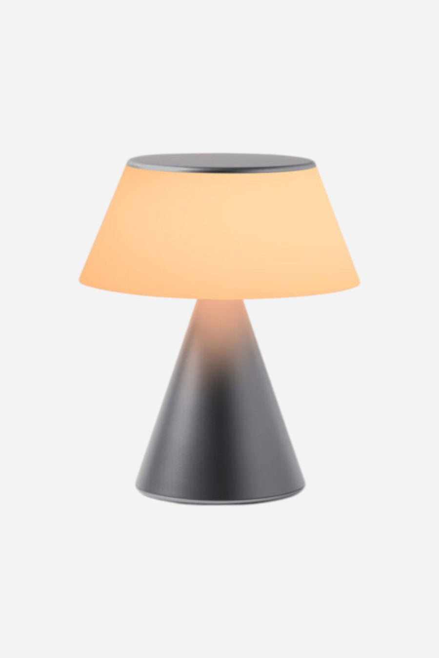 Lexon Luma Large in Metallic Grey – detail
