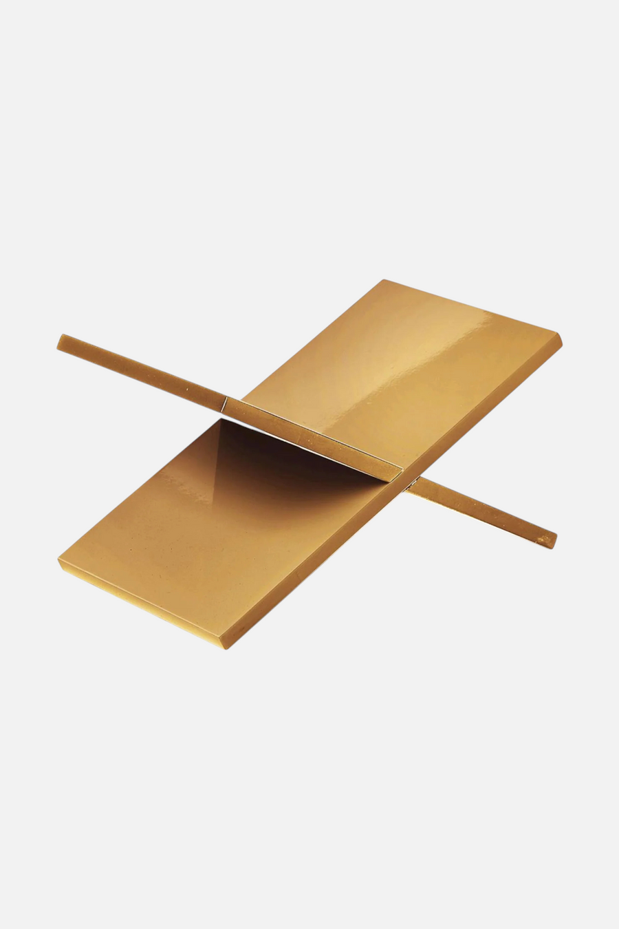 Libreria Gold Leaf Book Stand – back view