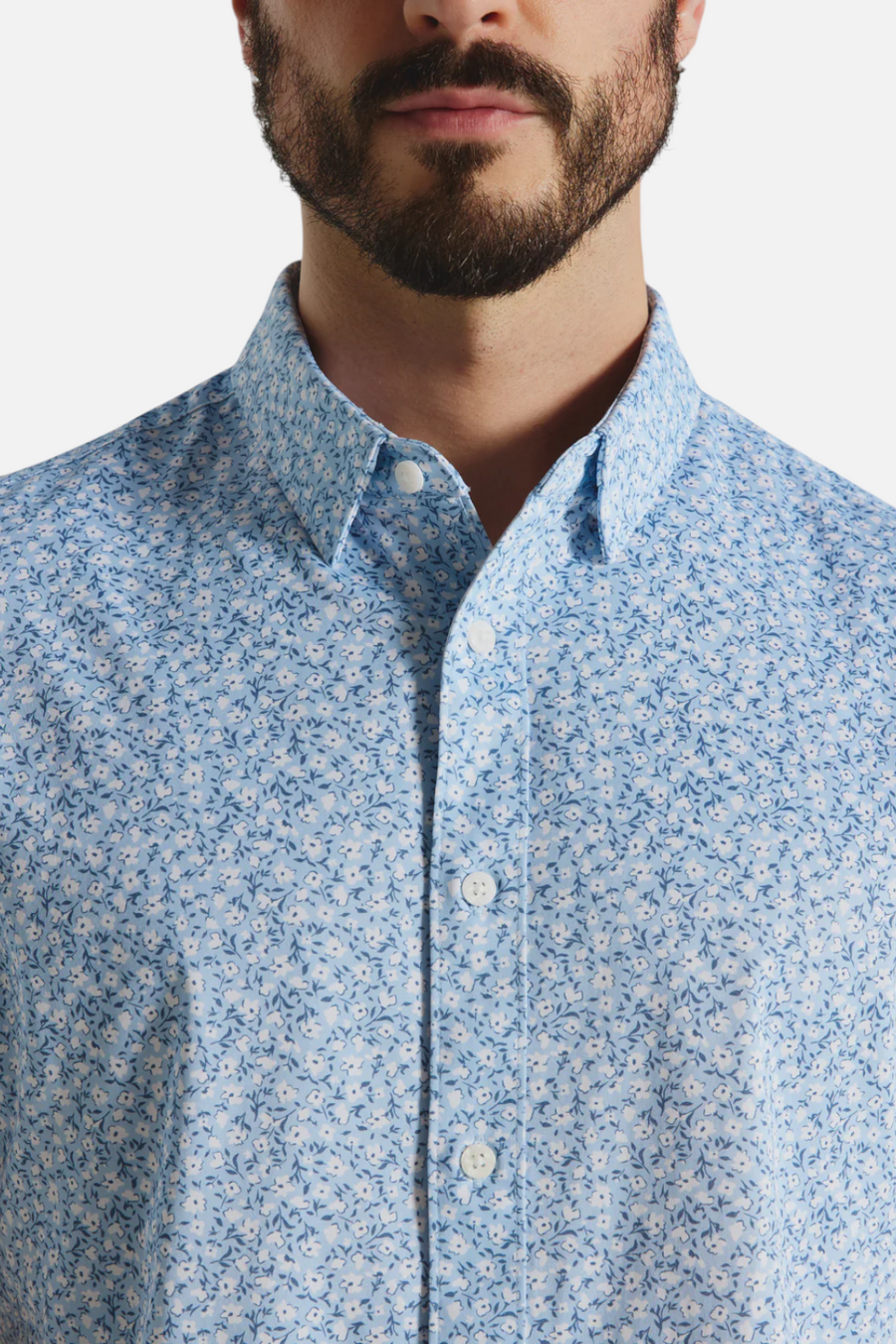 7 Diamonds Costra Short Sleeve in Light Blue