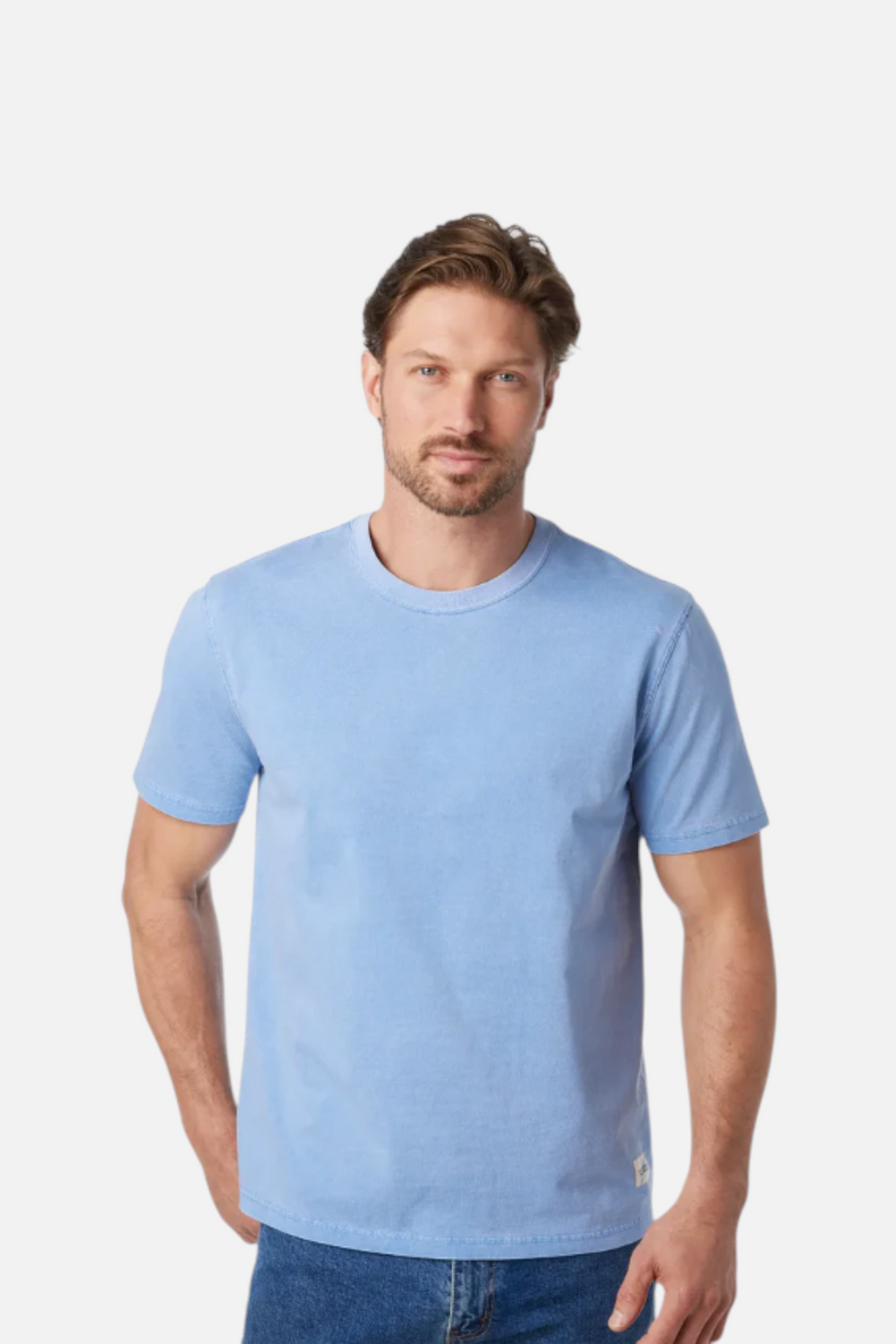 Fair Harbor Saltaire Tee in Light Blue