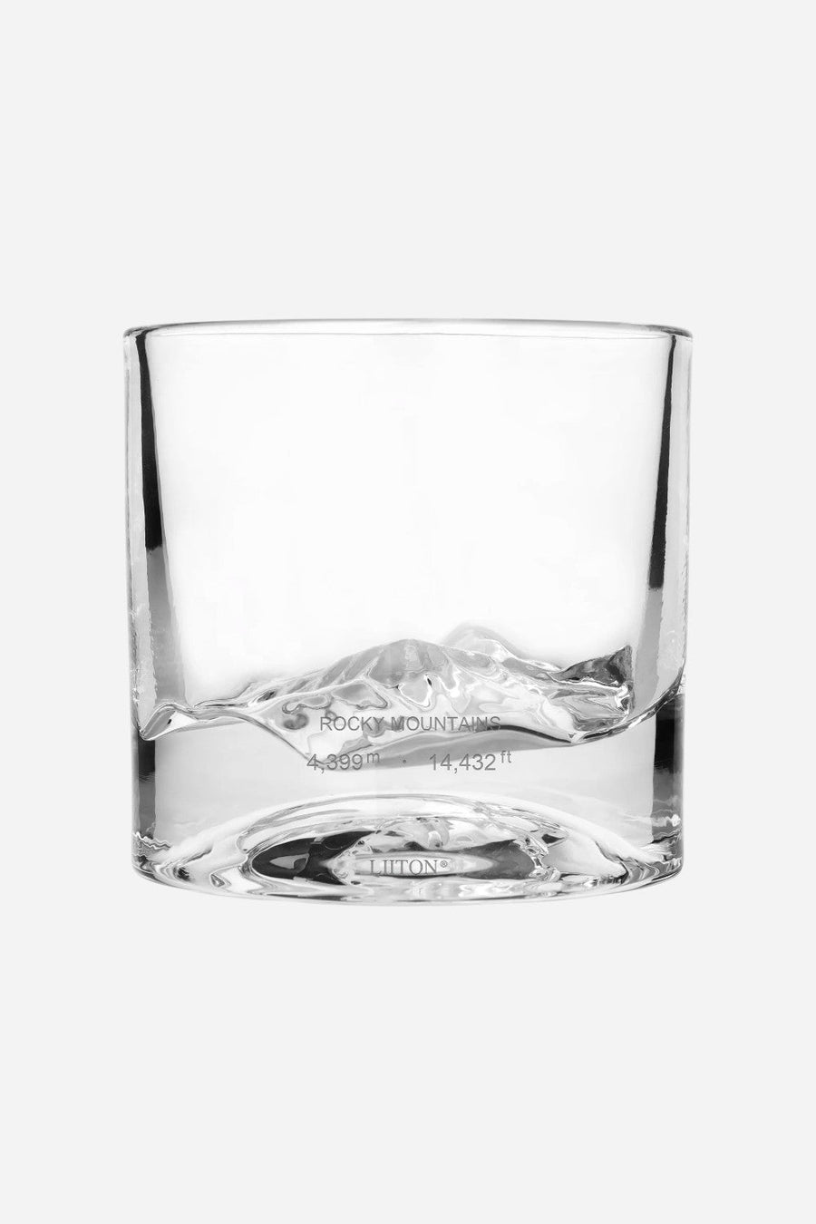 Liiton Rocky Mountains Glasses Set of 2 – back view