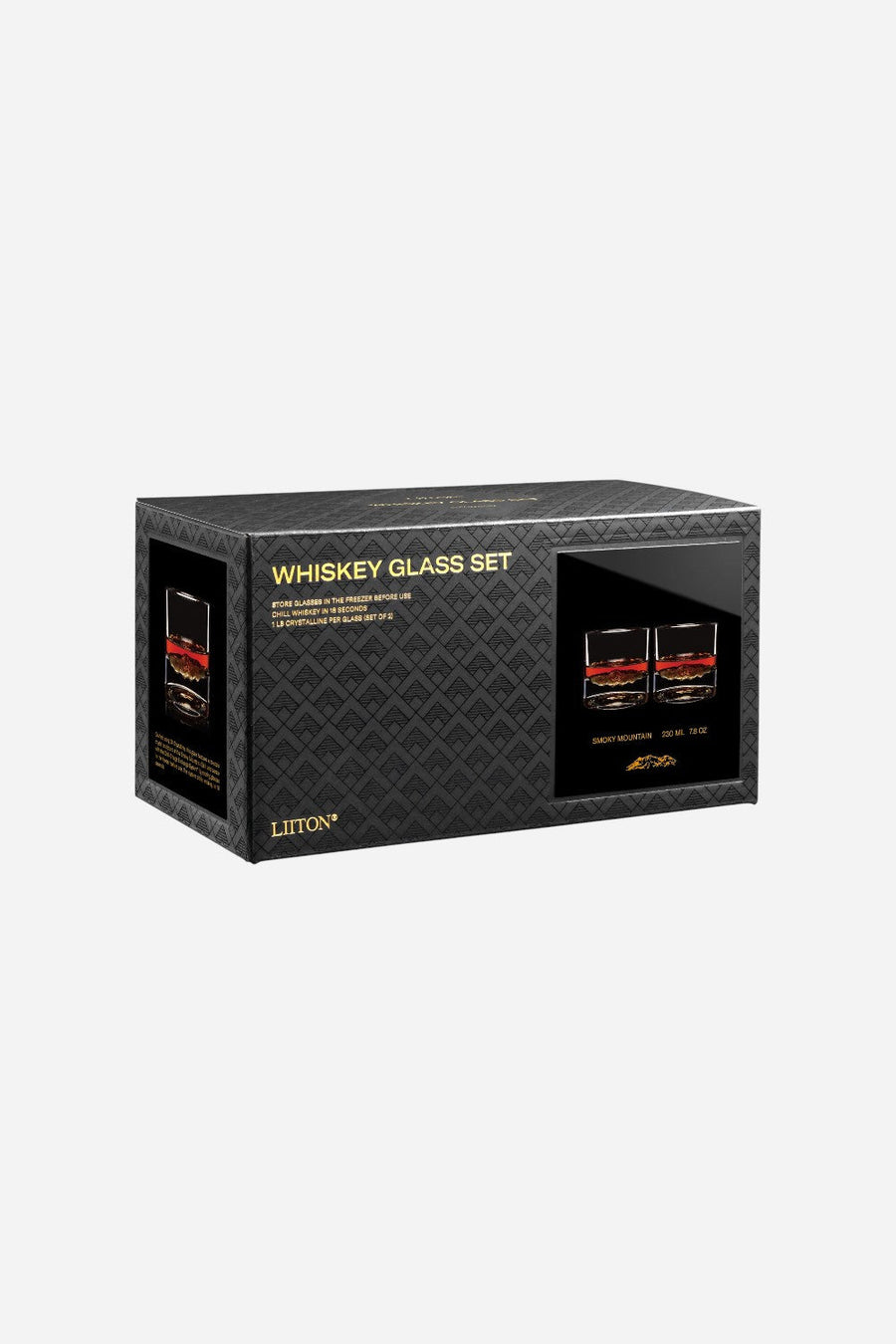 Liiton Smoky Mountains Glasses Set of 2 – detail