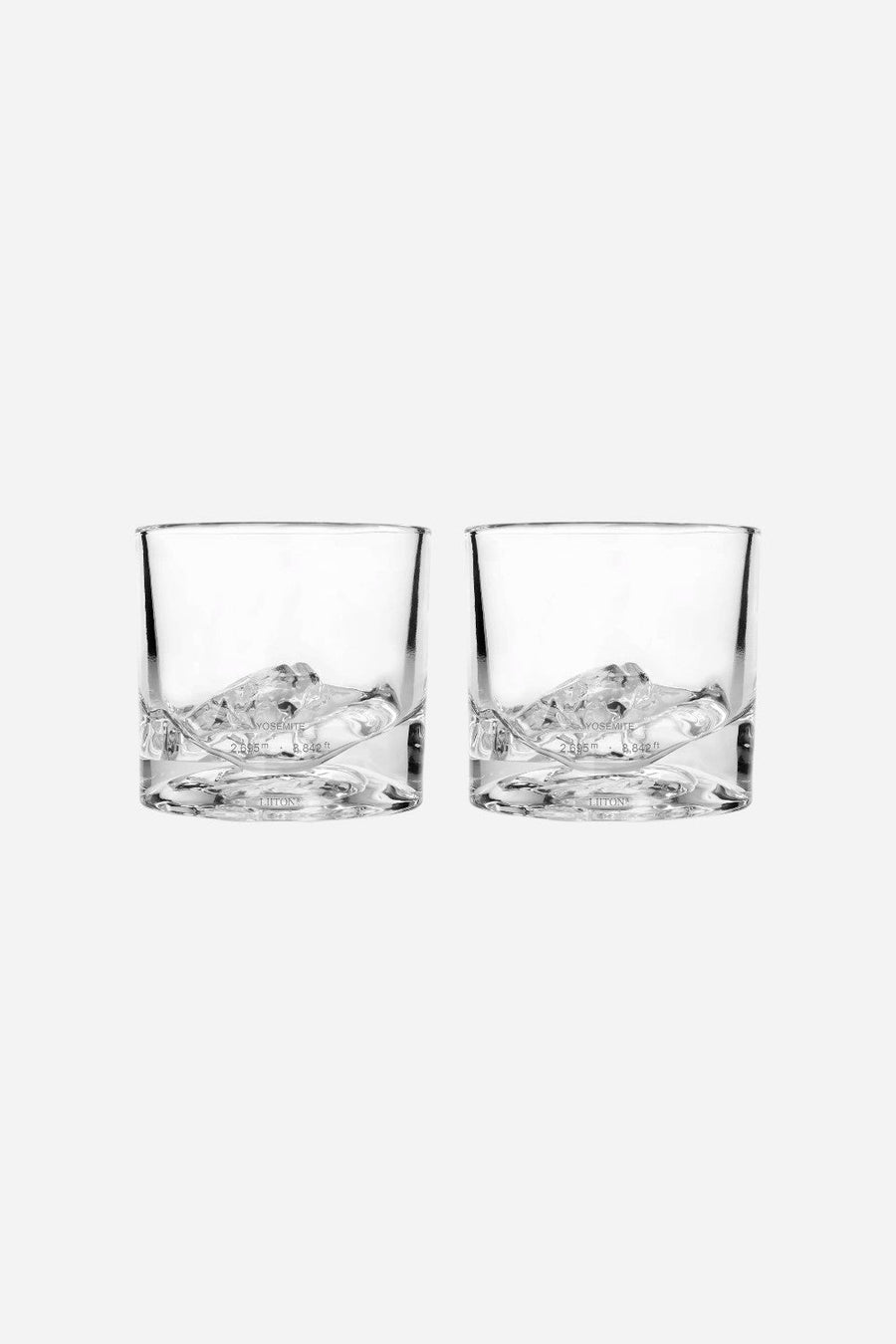 Liiton Yosemite Glasses Set of 2 – front view