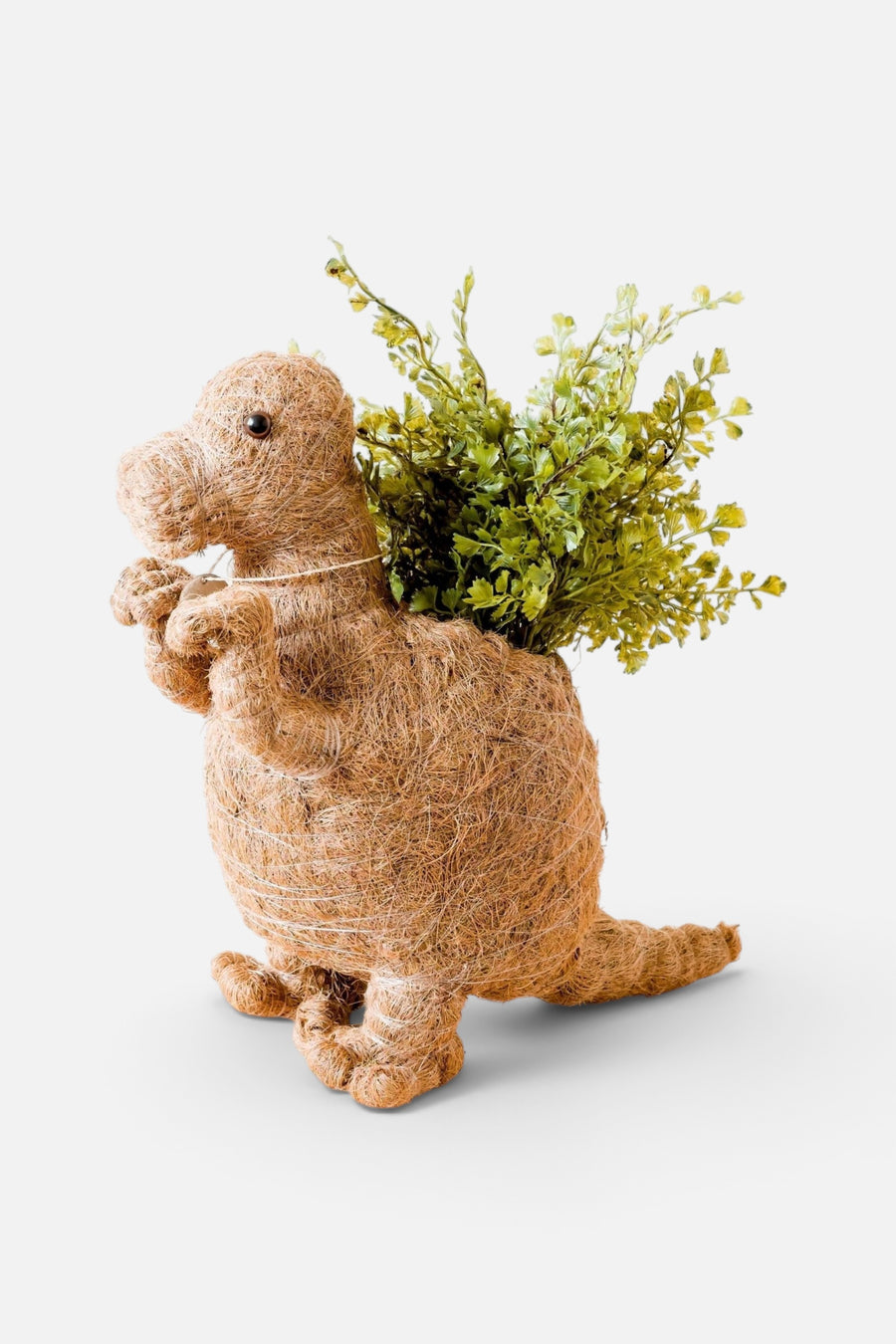 Likha Coco Coir Pots T-Rex Planter – back view