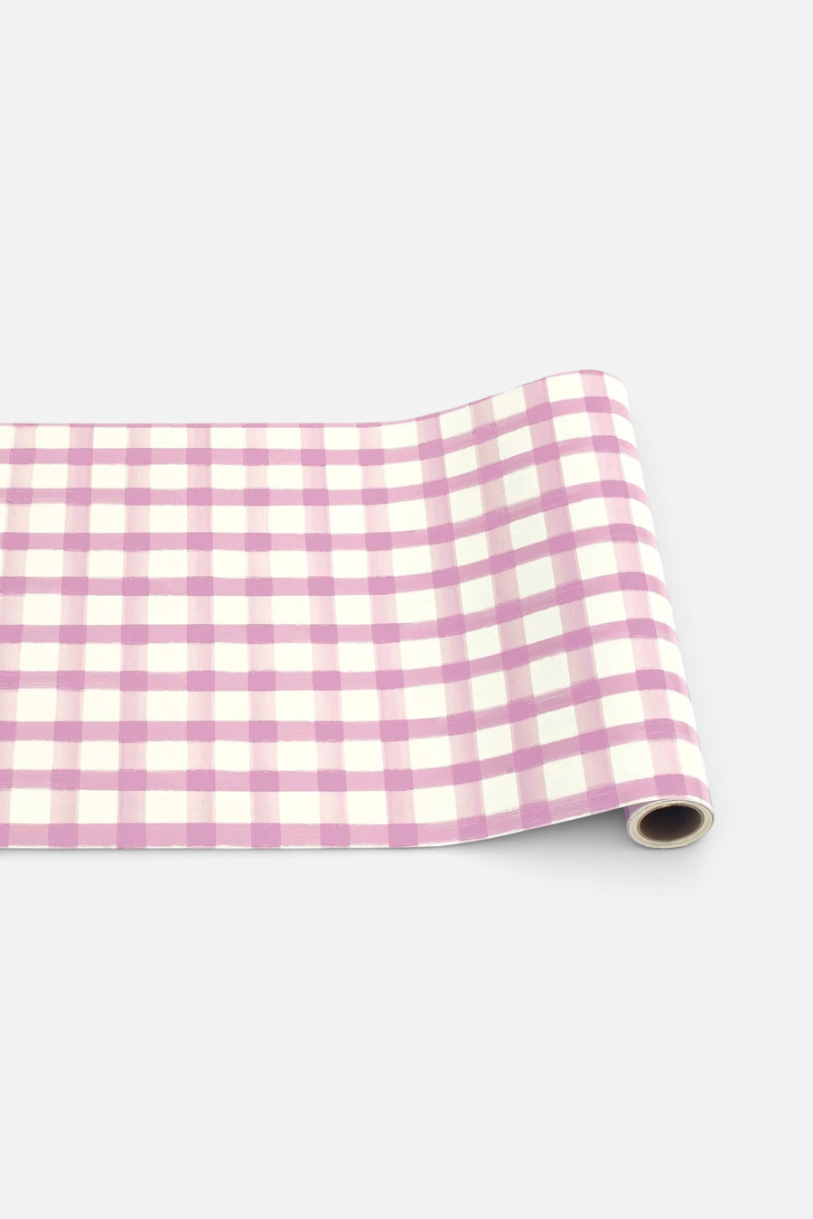 Lilac Painted Check Runner – front view