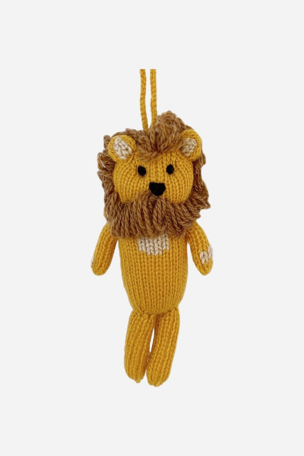 Lion Knit Wool Ornament