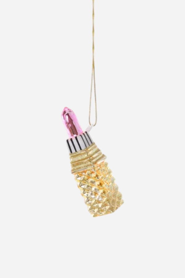 Lipstick Ornament in Pink