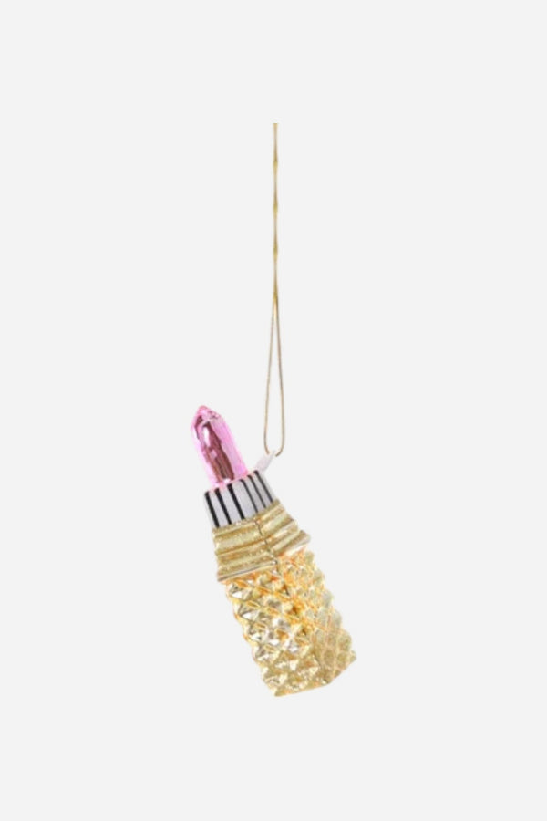 Lipstick Ornament in Pink