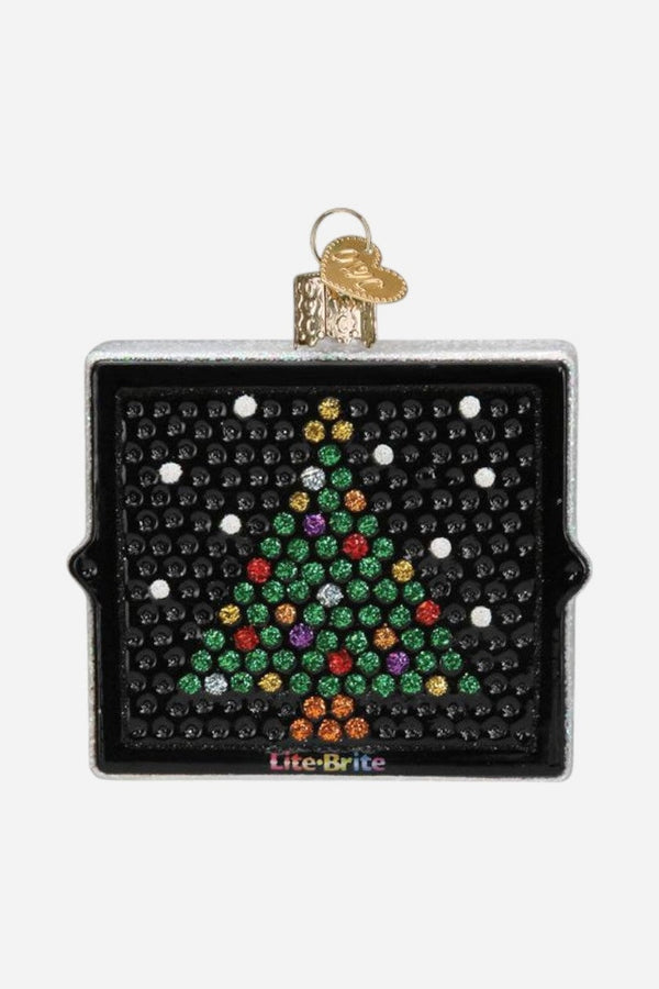 Lite Brite Ornament