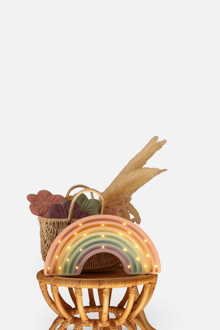 Little Lights Rainbow Lamp in Pastel – detail