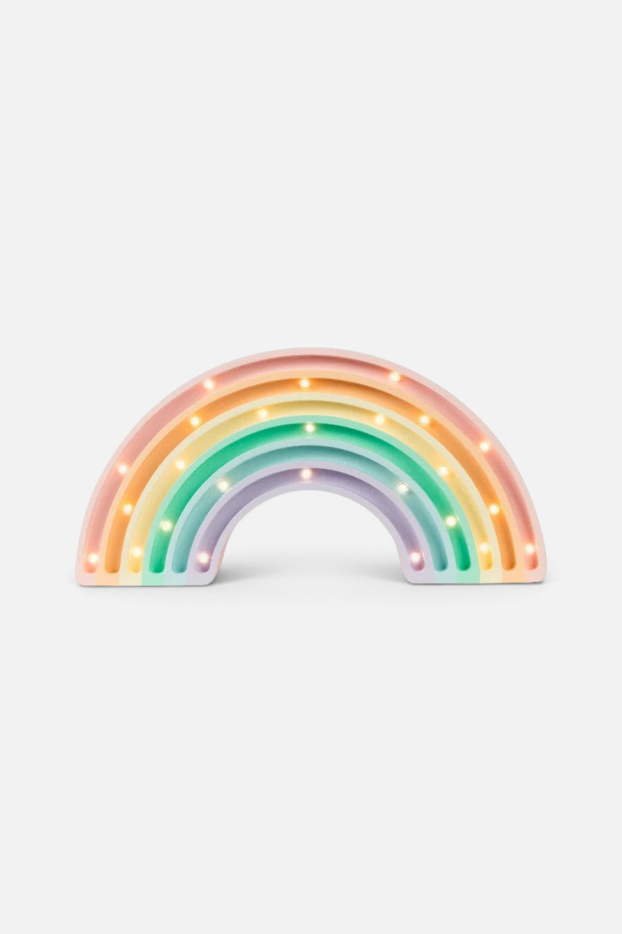 Little Lights Rainbow Lamp in Pastel – front view