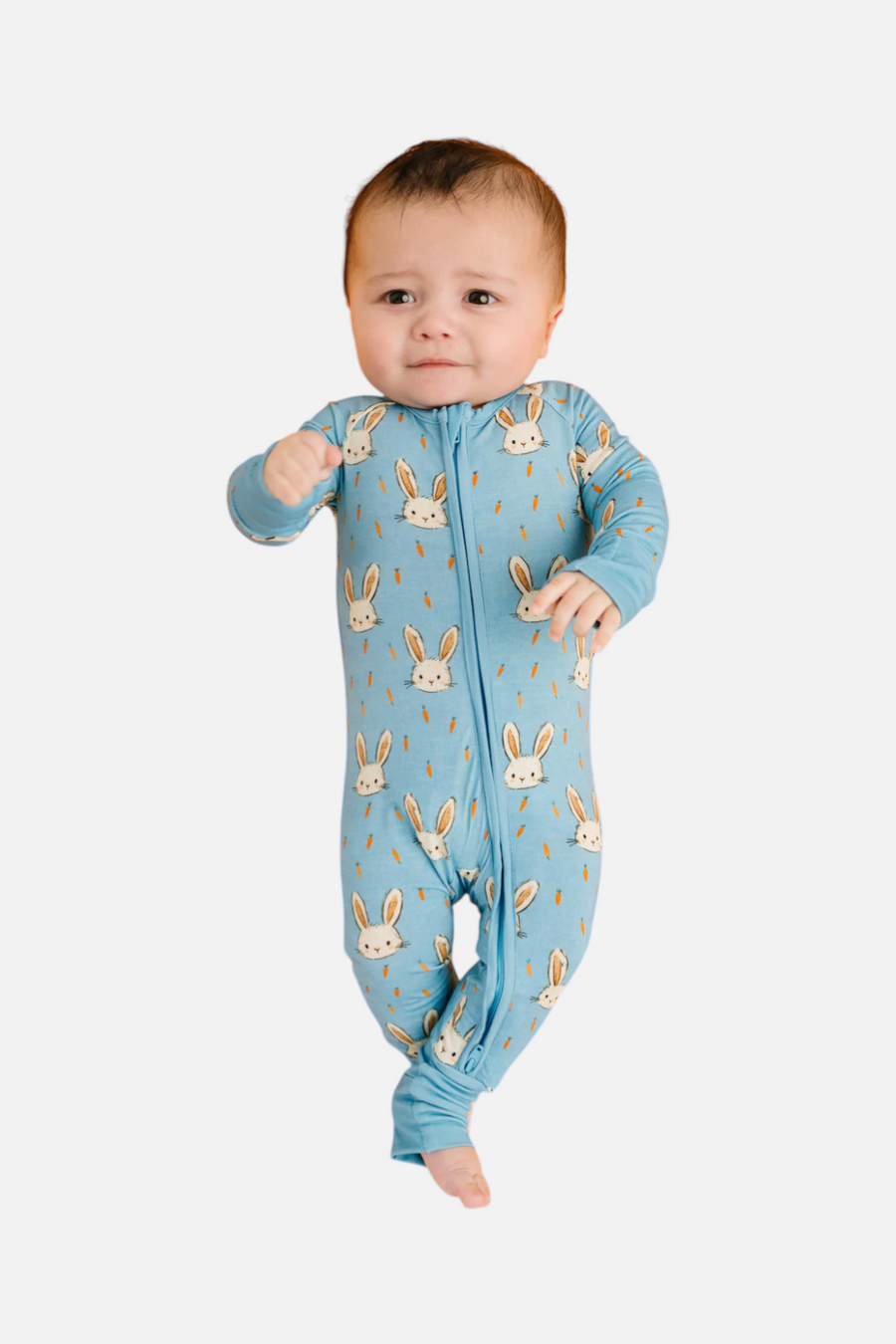 Little One Shop Baby Garden Bunny Sleeper – front view