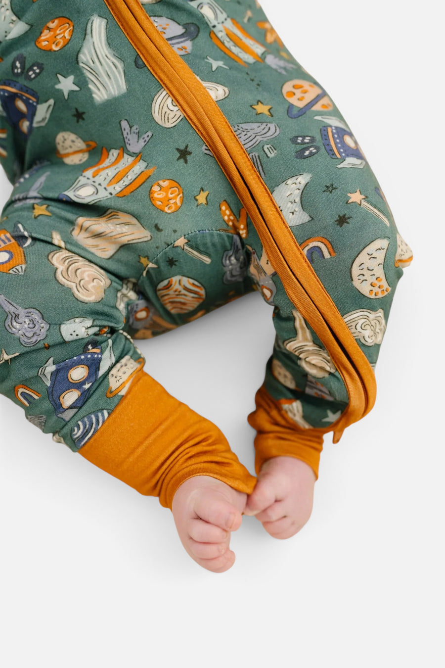 Little One Shop Cosmic Adventure Zip Sleeper – side view