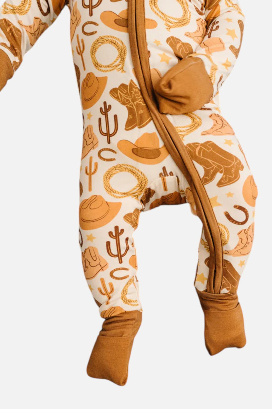 Little One Shop Cowboy Bamboo Sleeper – side view