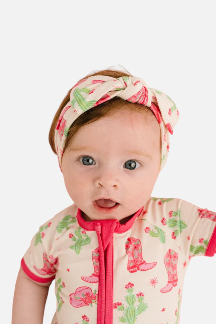 Little One Shop Cowgirl Bamboo Headband – back view