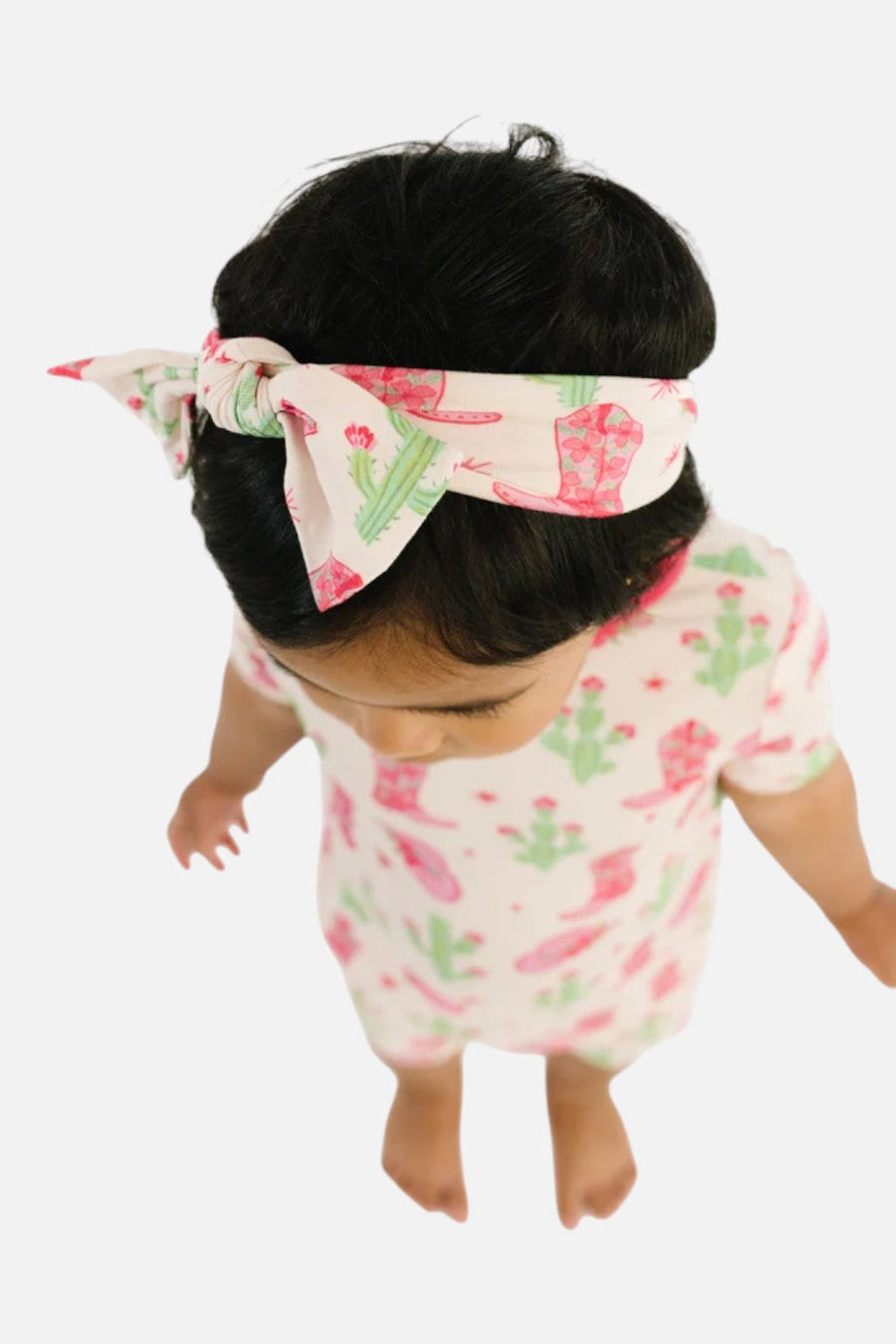 Little One Shop Cowgirl Bamboo Headband – side view