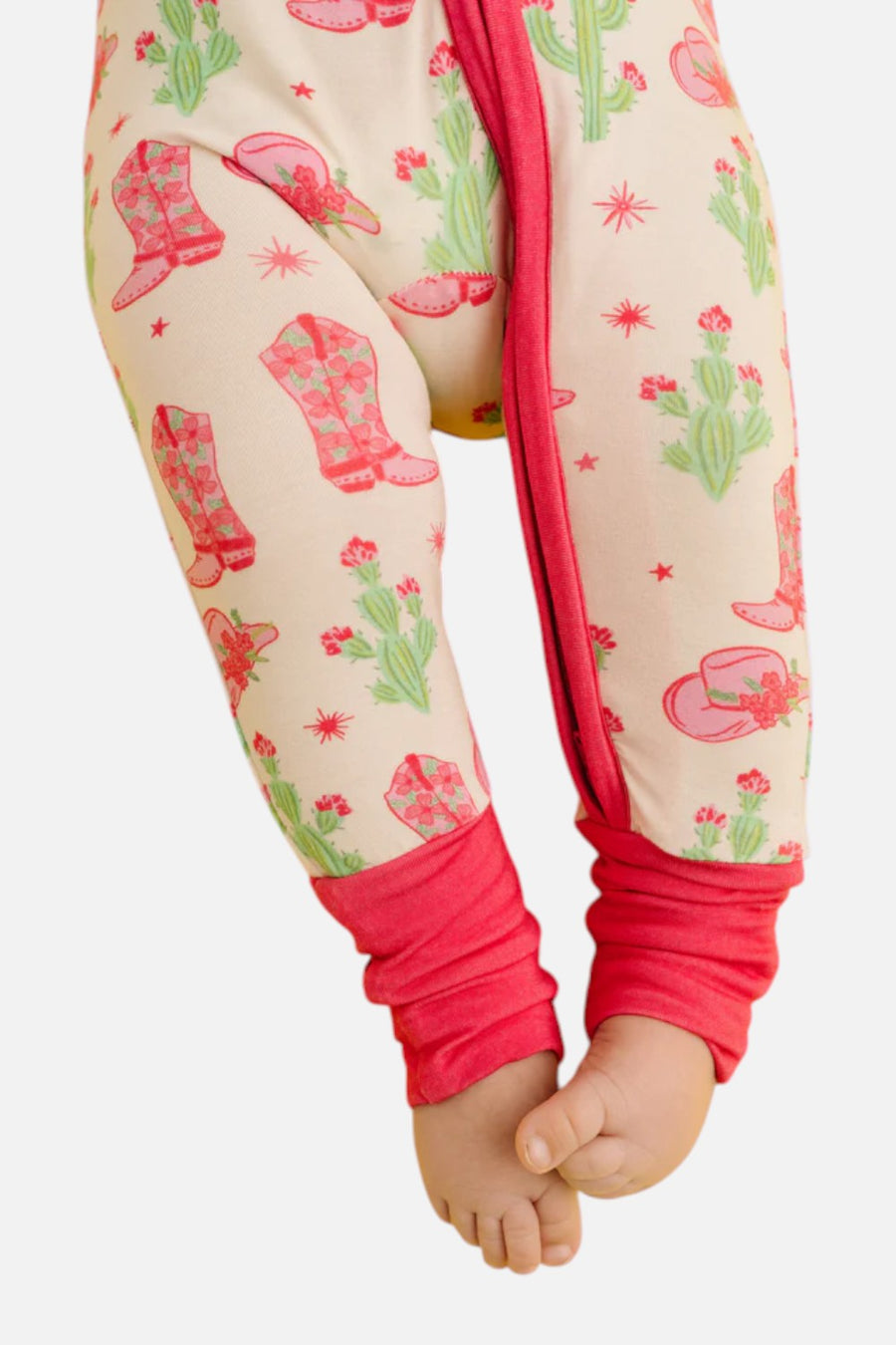 Little One Shop Cowgirl Bamboo Sleeper – side view