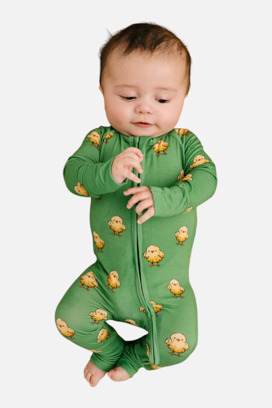 Little One Shop Spring Chicks Bamboo Sleeper – front view