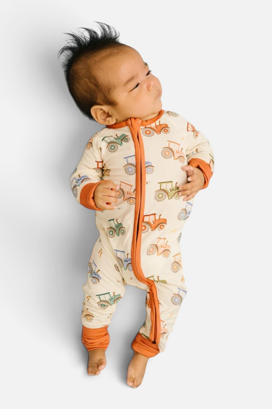 Little One Shop Tractor Ride Bamboo Sleeper – detail