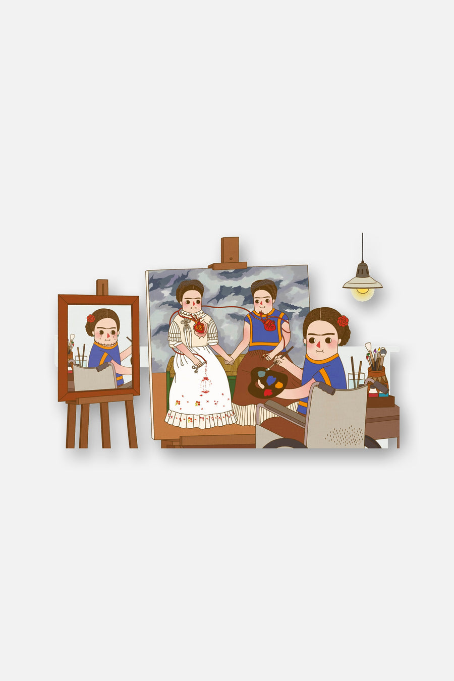 Little People Big Dreams: Frida Kahlo – detail