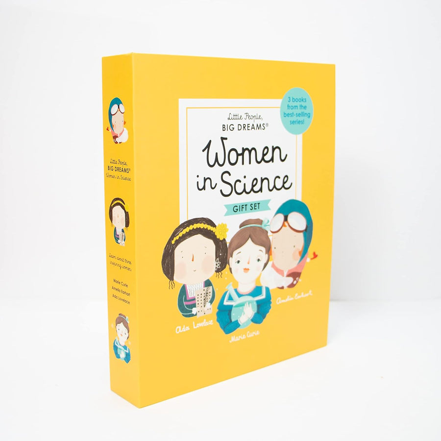 Little People Big Dreams - Women In Science Gift Set – back view