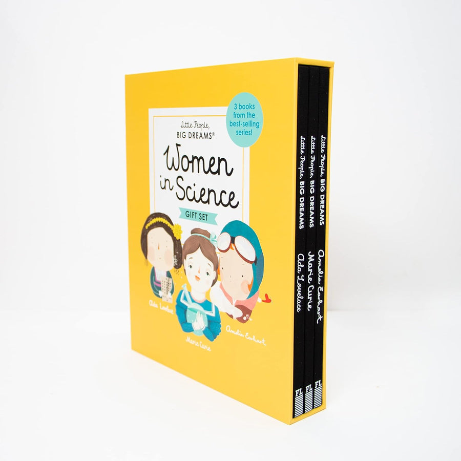 Little People Big Dreams - Women In Science Gift Set – side view