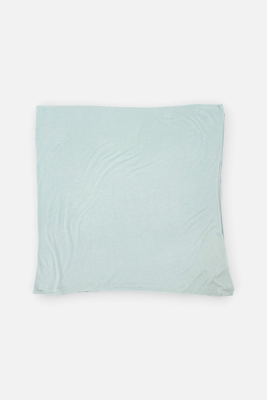 Little Unicorn Stretch Knit Swaddle Blanket Set of 2 in Frost Green – back view